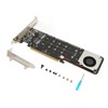 M.2 NVMe SSD Adapter Card Double Side LED Indicator High