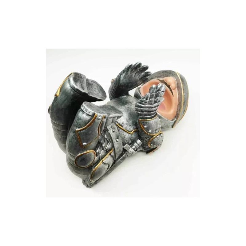 Ebros Gift Royal Knight Suit of Armor Wine Guzzler Holder