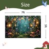 Raoycla Enchanted Forest Backdrop, Fairy Woodland Forest Mushroom Party Decorations