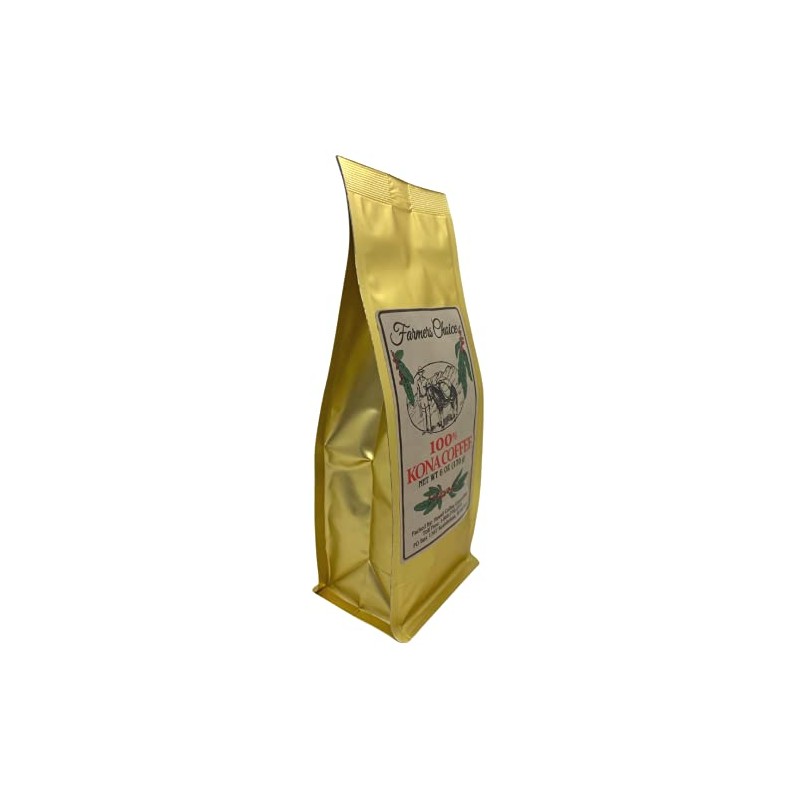 Farmers Choice 100% Kona Coffee 6 oz. Pouch - Bean
