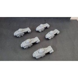 HO Scale German sdkfz 231 6 Rad  Recon Company X5