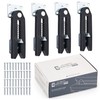 Couch Clamp Steel Non-Slip Sectional Connectors for Sliding Sofas, Adjustable