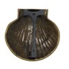 Michael Healy Scallop Door Knocker - Brass (Standard Size)