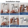 cuttable Wall Split Flange, Split ABS Lightweight Escutcheon Cover Plate,Chrome,for