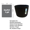 AutoPot GeoPot - G Lite - 3 Gallon Fabric Pot