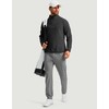 G Gradual Mens Quarter Zip Pullover Golf Fleece with 2