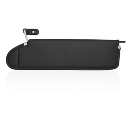 CRAZYPARTS Driver Left Side Sun Visor Compatible with Jeep Wrangler 2003 2004 2005 2006 Sun Shade Replacement # 5HD811X9AC Black