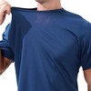 5 Pack Men’s Short Sleeve Active Athletic Running T Shirts