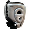 PRIZE RING "Professional SX" Lightweight Headgear, Grey Silver/Black (L)