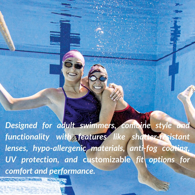 Sporti Antifog S3 Goggle - Blue Lens/Black Frame