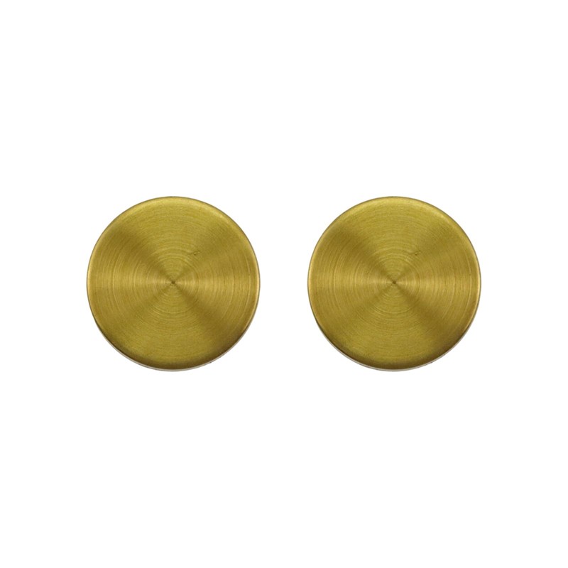 Rannb Decorative Mirror Screws Gold Cap Cover Nails 1"/25mm Cap