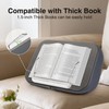 elitehood Book Stand, Comfortable Book Stand with Pillow Pad for