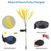 Idefair Solar Flowers Lights Outdoor, 2 Pack Solar Garden Stake