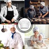 GFHGJH Gorros de Cocina Unisex,3 Piezas Gorro de elásticos Chef