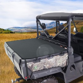 StarknightMT UTV Tonneau Cover, Waterproof Cargo Bed Cover Compatible with CFMOTO UFORCE 1000/1000XL (2019-2024) Heavy-Duty 600D Oxford Fabric