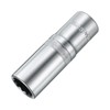 HARFINGTON 1/2" Drive by 18mm 12-Point Deep Socket 78mm Length