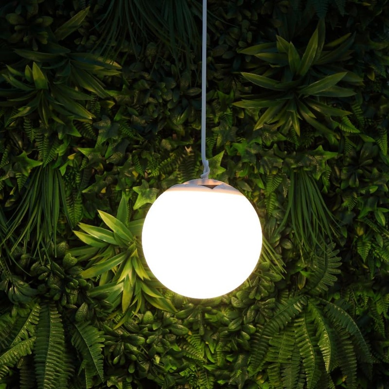 Noma Solar Hanging Sphere Light (Pack of 1)
