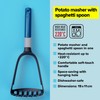 Tasty Plastic 2 in 1 Potato Masher and Spaghetti Spoon,