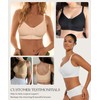 FeelinGirl Post Surgery Bras for Womem Front Closure Mastectomy Bras