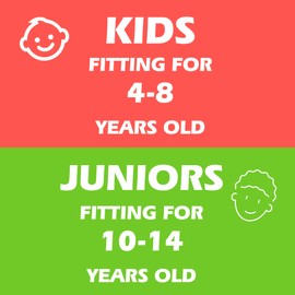 EMPIRELION Kids Helmet Insert Teens Thin Thermal Skull Caps Ears Beanie Running Caps for Boys and Girls Unisex Kids, black 10-14