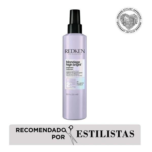 Pre-Tratamiento con vitamina C Iluminador de Cabello Rubio Blondage High