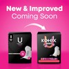 U by Kotex Balance Teen Ultra Thin Overnight Pads with