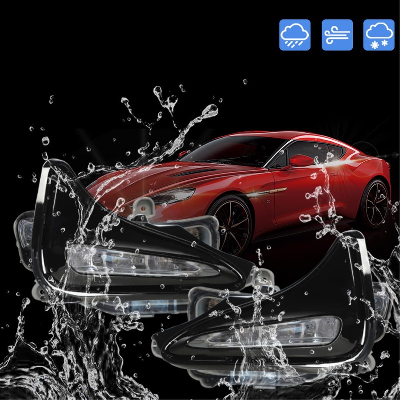 WFLNHB Left and Right Fog Lights Replacement for Corolla L