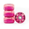 Rio Roller Light Up Wheels, Unisex Adult, unisex-adult, RIO535_S_Rosa (Glitter),
