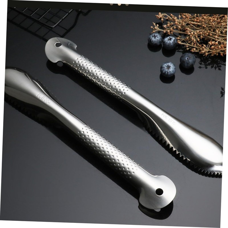 Alipis Stainless Steel Fish Fish Skinning Tool Multi-use for Fishing