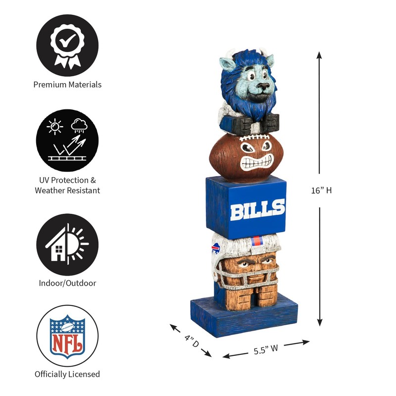 Team Sports America Team Garden Statue, Buffalo Bills
