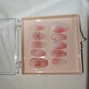 Popular with rave reviewsPeach in the drizzle[Handmade nail tip] -
