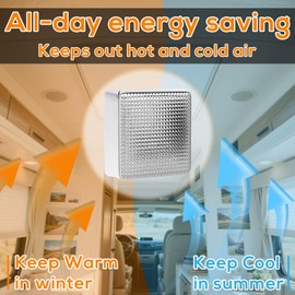 1PCS RV Skylight Insulator 14x14x2.8,RV Vent Insulator and Skylight Covers,Waterproof RV Vent Covers for Inside Camper,RV Sunroof Skylight Shade Skylight Pillow for Shower