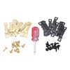 600PCS Sawtooth Picture Hangers Double Hole Sawtooh Frame Hanging Hooks