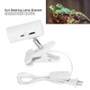 Reptile Sun Basking Lamp Clip on Bracket Rotatable Heat Light