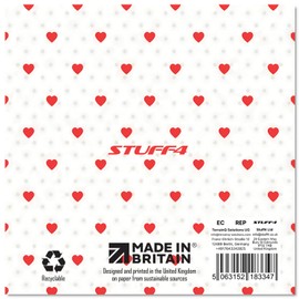 Cute Valentines Day Card for Boyfriend Girlfriend Husband Wife Better Half - Warm Wedding Anniversary Card for Women Men Her Him 145mm x 145mm Greeting Cards for Fiancee