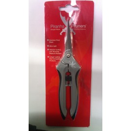 Piranha Pruners Straight Stainless Pruners