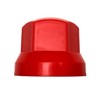 MelTruck 20 x Red Wheel Nut Caps Protection Cover Diameter