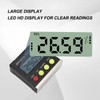 Digital Angle Finder Gauge High Accuracy 4 Botton Electronic Level