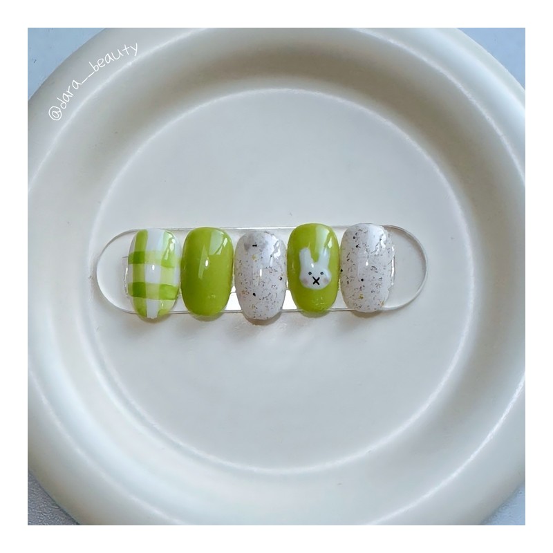 Dara Beauty January 2025 Art of the MonthRabbit Nail -