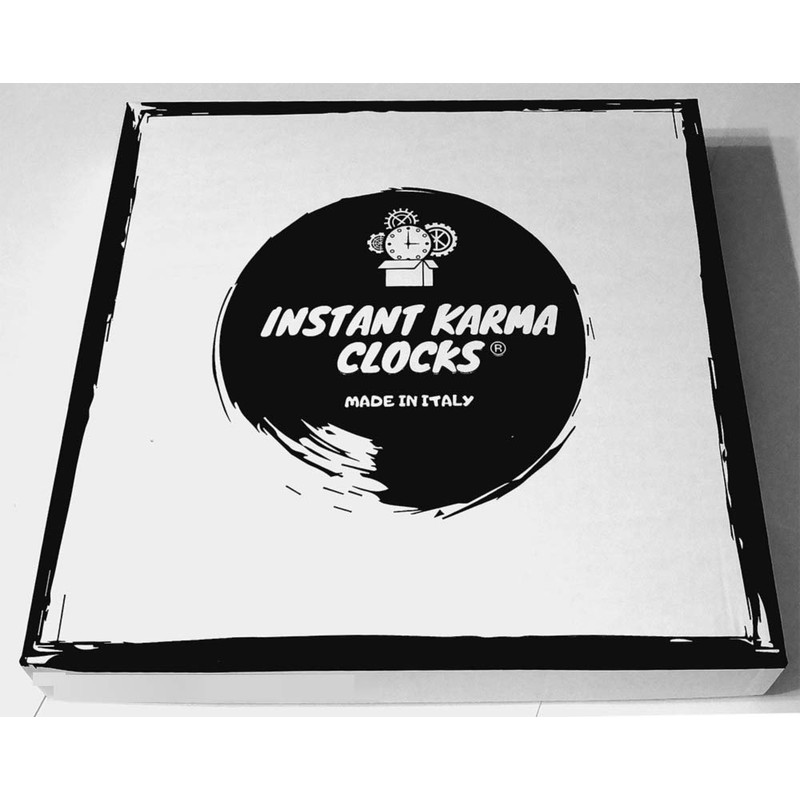 Instant Karma Clocks Motorcycle Racing Wall Clock Motorcycle Driving Gift