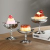 Turbokey 18/10 Stainless Steel Footed Sherbet Dish Mirror Finished Ice