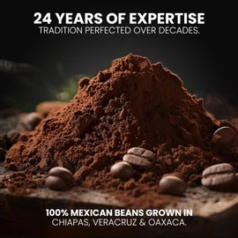 gila café Ground Coffee Medium Roast Espresso 32oz (1-Pack) - 100% Mexican Arabica Bean Coffee Grounds - Made with Coffeeberry - Chocolate, Hazelnut, Vanilla Notes