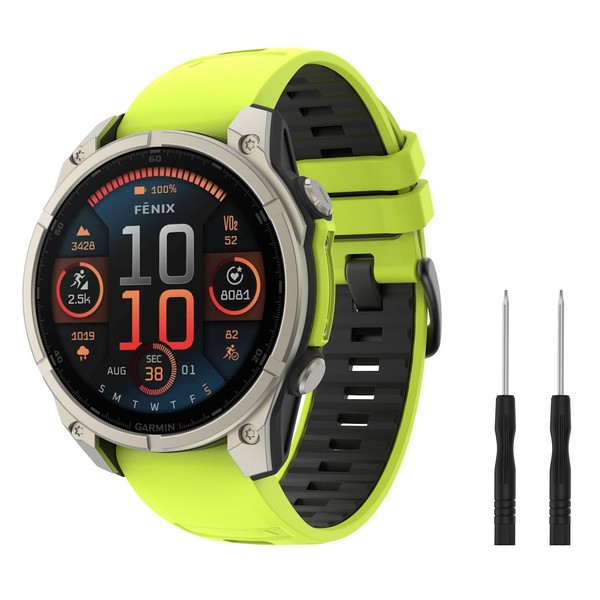 MoKo Watch Band Compatible with Garmin Fenix E 8 5