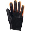 GMS Rio Motorcycle Gloves (Black/Orange, 3XL)