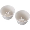 Guinomi Ochoko set of 2 Japanese Sake cup Mino yaki