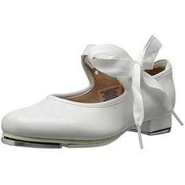 Bloch Annie, Annie Tyette Tap S0350g (Toddler/Small Child) (Annie) - White, size: 17 EU