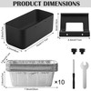 Griddle Grease Catcher for Blackstone Grill with 10 Pack Grease