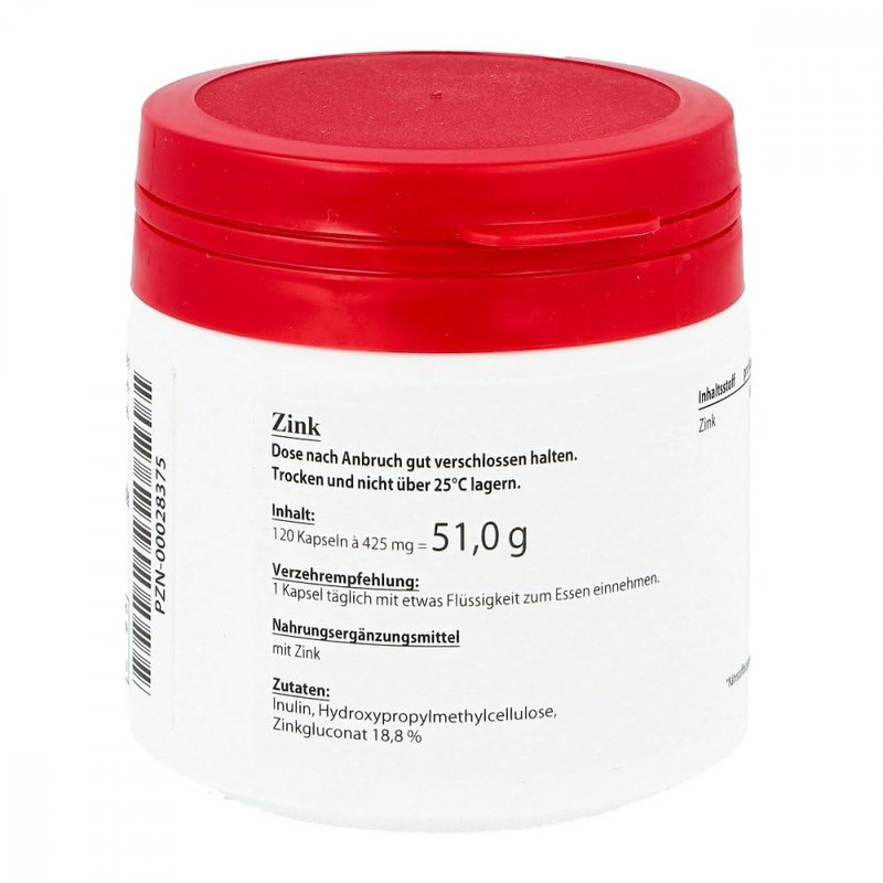 HYPO A Zinc Capsules Pack of 120