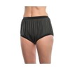 PU Slip-On Briefs Item No. 1204 Anthracite Unisex 44