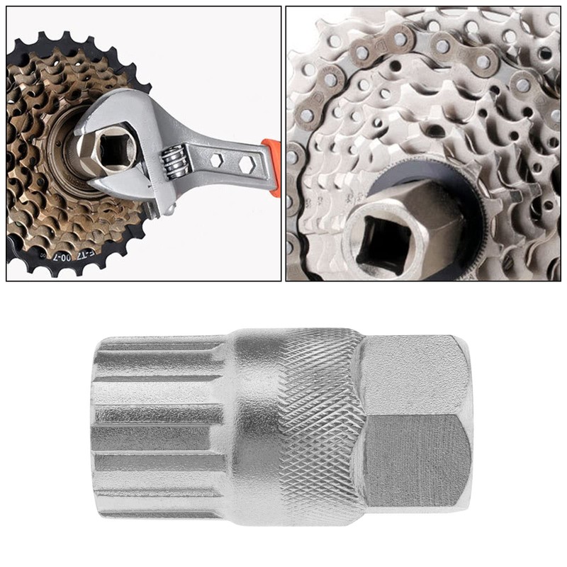 eMagTech Bicycle Freewheel Remover Mountain Bike Lock Ring Removal Tool